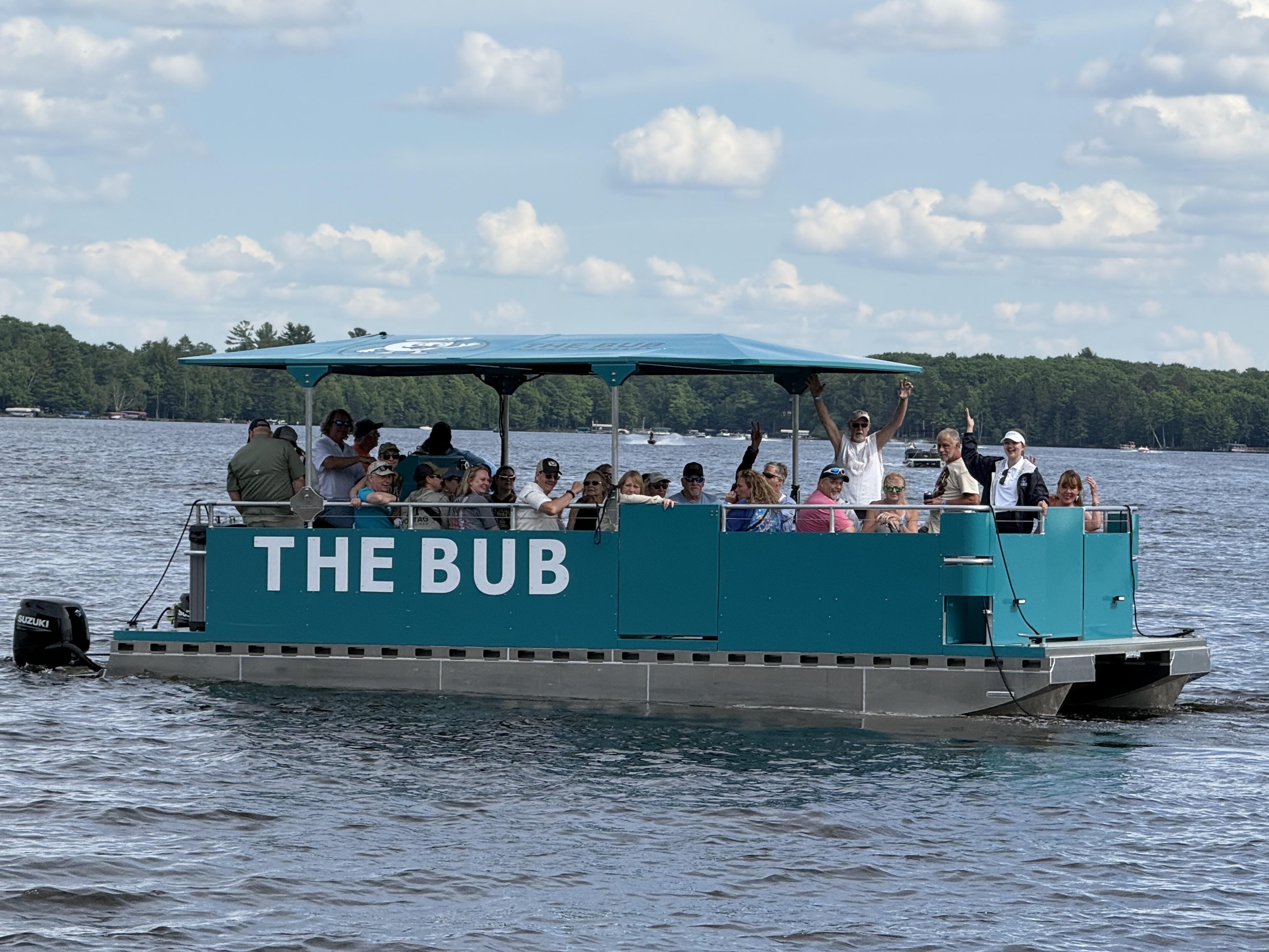 The Bub Water Trolley on the Eagle River Chain of Lakes