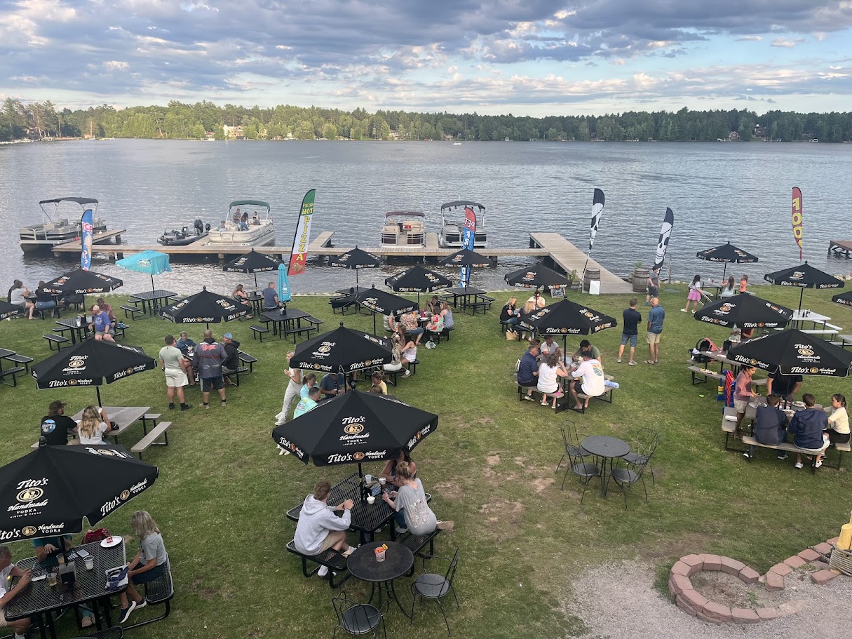 Chanticleer Resort lakefront on Eagle River