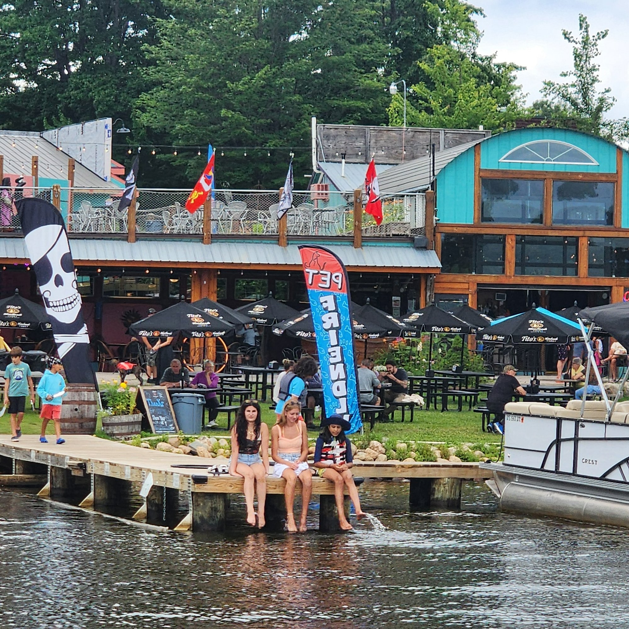 Wild Eagle Resort waterfront view